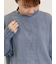 【Cross×Linen】ピンタックブラウス