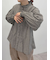 【Cross×Linen】ピンタックブラウス