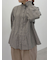 【Cross×Linen】ピンタックブラウス