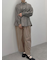 【Cross×Linen】ピンタックブラウス