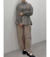 【Cross×Linen】ピンタックブラウス