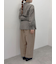 【Cross×Linen】ピンタックブラウス