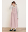 襟付きしぼしぼボーダーカットソー