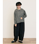 ビッグ襟羽織ブラウス