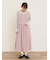 【S/Mサイズ】レース貼りノースリワンピース