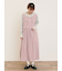 【S/Mサイズ】レース貼りノースリワンピース