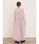 【S/Mサイズ】レース貼りノースリワンピース