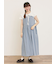 【S/Mサイズ】レース貼りノースリワンピース