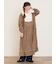 【WEB限定】胸元配色花柄ワンピース