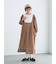 【WEB限定】胸元配色花柄ワンピース