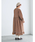 【WEB限定】胸元配色花柄ワンピース