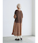 【WEB限定】胸元配色花柄ワンピース