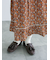【WEB限定】胸元配色花柄ワンピース