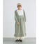 【WEB限定】胸元配色花柄ワンピース