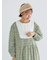 【WEB限定】胸元配色花柄ワンピース
