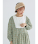 【WEB限定】胸元配色花柄ワンピース