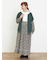 【WEB限定】胸元配色花柄ワンピース