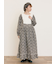 【WEB限定】胸元配色花柄ワンピース