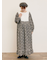 【WEB限定】胸元配色花柄ワンピース