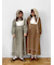 【WEB限定】胸元配色花柄ワンピース