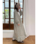 【WEB限定】胸元配色花柄ワンピース