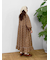 【WEB限定】胸元配色花柄ワンピース
