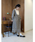 【WEB限定】胸元配色花柄ワンピース