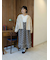 【WEB限定】胸元配色花柄ワンピース