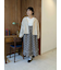 【WEB限定】胸元配色花柄ワンピース