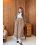 【WEB限定】胸元配色花柄ワンピース