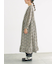 【WEB限定】胸元配色花柄ワンピース