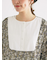 【WEB限定】胸元配色花柄ワンピース