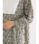 【WEB限定】胸元配色花柄ワンピース
