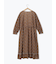 【WEB限定】胸元配色花柄ワンピース