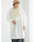 【WEB限定】胸元レース貼りチュニック
