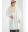 【WEB限定】胸元レース貼りチュニック