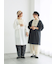 【WEB限定】胸元レース貼りチュニック
