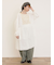 【WEB限定】胸元レース貼りチュニック