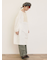 【WEB限定】胸元レース貼りチュニック