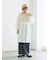 【WEB限定】胸元レース貼りチュニック