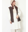 【WEB限定】胸元レース貼りチュニック