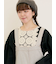 【WEB限定】胸元レース貼りチュニック
