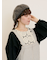 【WEB限定】胸元レース貼りチュニック