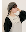 【WEB限定】胸元レース貼りチュニック
