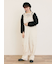 【WEB限定】胸元レース貼りチュニック