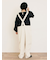 【WEB限定】胸元レース貼りチュニック