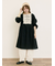 【WEB限定】胸元レース貼りチュニック