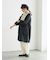 【WEB限定】胸元レース貼りチュニック