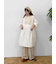 【WEB限定】胸元レース貼りチュニック