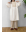 【WEB限定】胸元レース貼りチュニック